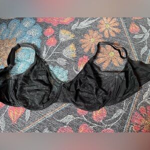 Elegant Black Lace Bra